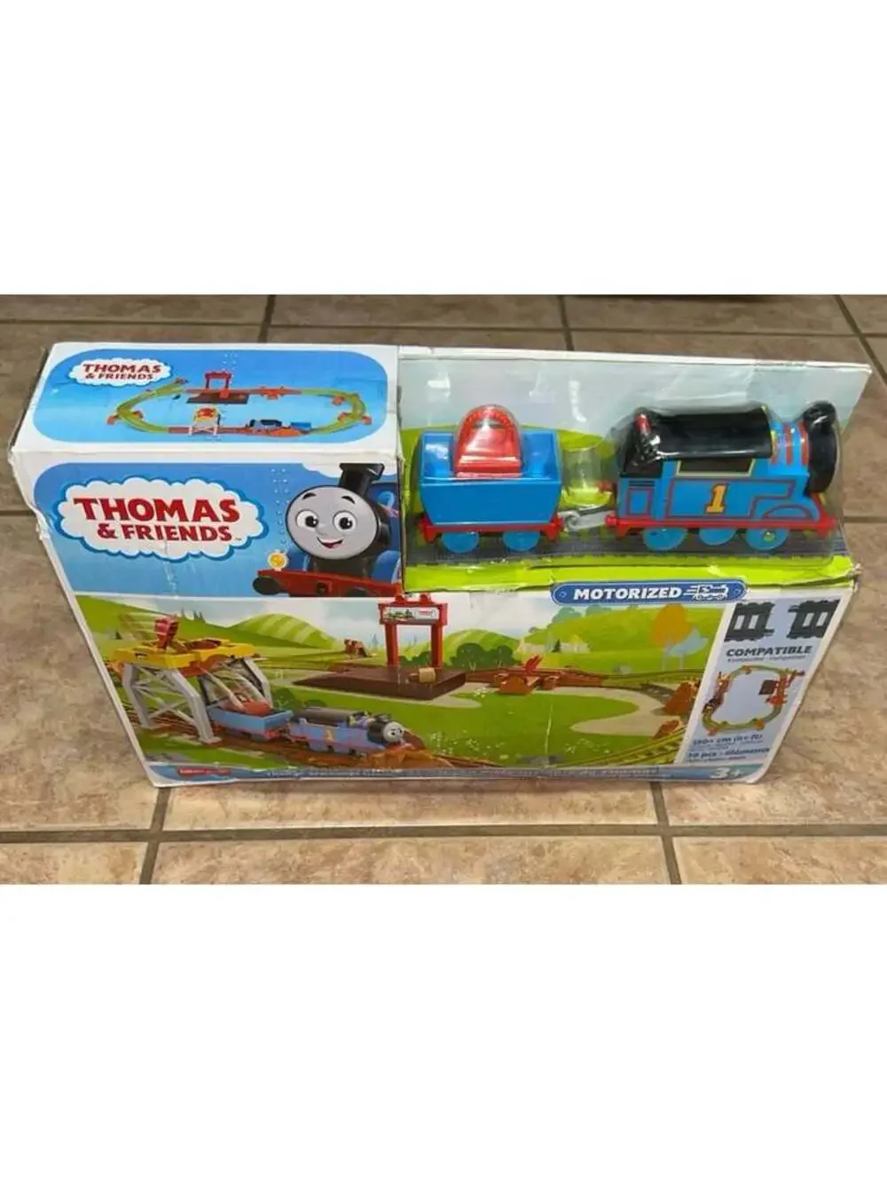 Thomas & Friends Motorized Thomas Wobble Track Playset NEW Fisher-Price